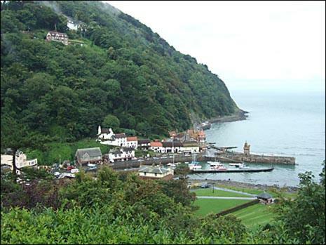 Postmans Rest, Second Floor Apartment, Lynmouth With Private Parking Esterno foto